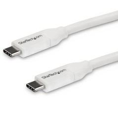 "High-Speed StarTech.com USB-C to USB-C Cable with 5A Power Delivery - USB2C5C4MW"